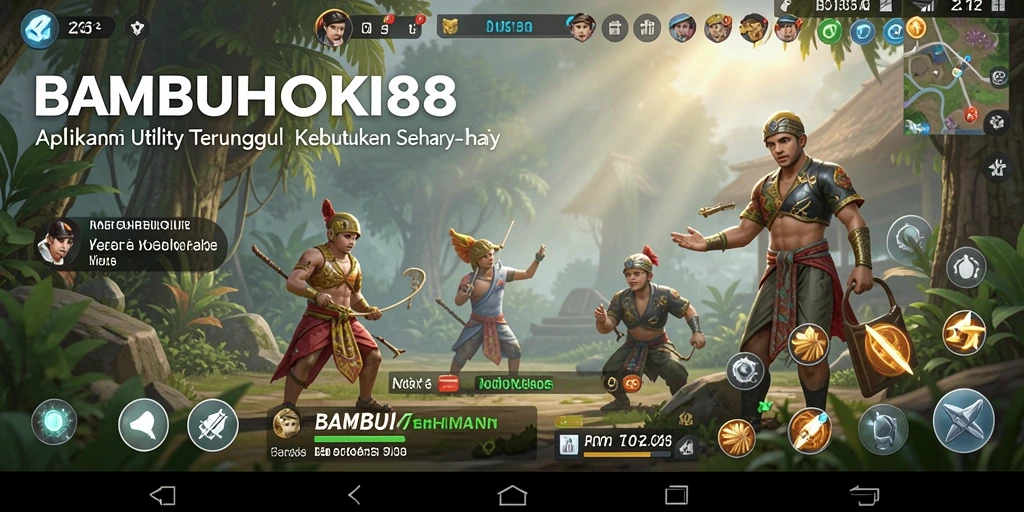 Tampilan antarmuka BAMBUHOKI88 yang rinci dan fungsional.