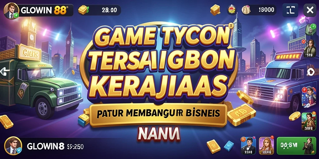 Tampilan gameplay GLOWIN88 yang menarik dalam suasana Tycoon.