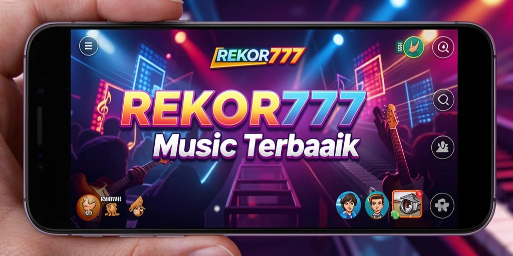 Tampilan menarik dari gameplay <strong>REKOR777</strong> yang mengajak pemain menikmati musik.