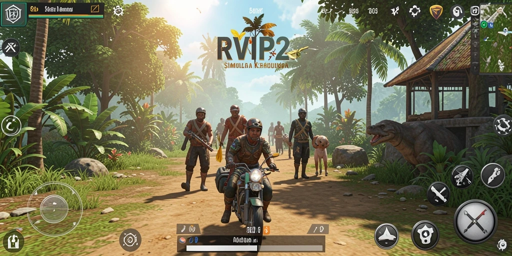 Tampilan gameplay <strong>RVIP2</strong> yang menarik dan interaktif.