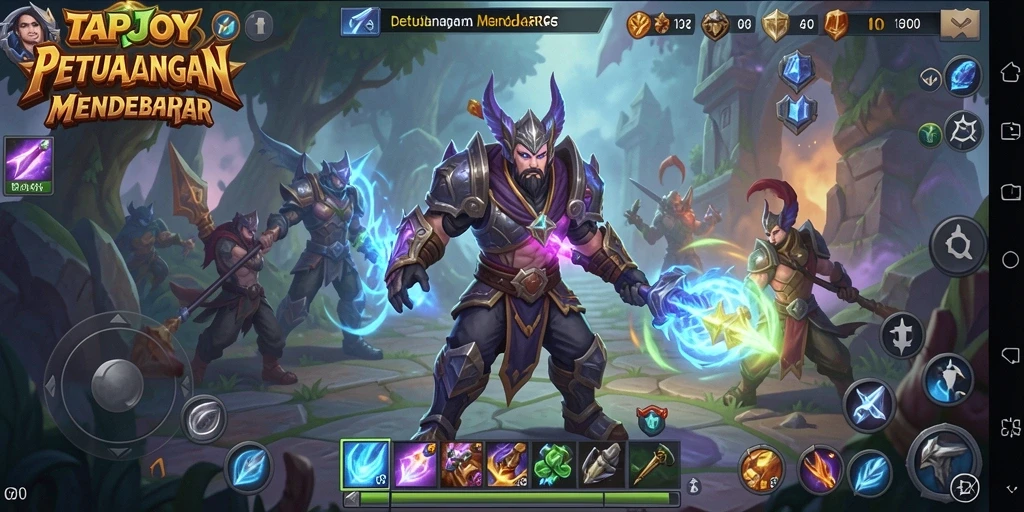 TAPJOY menampilkan aksi seru dalam pertempuran ARPG yang menegangkan.