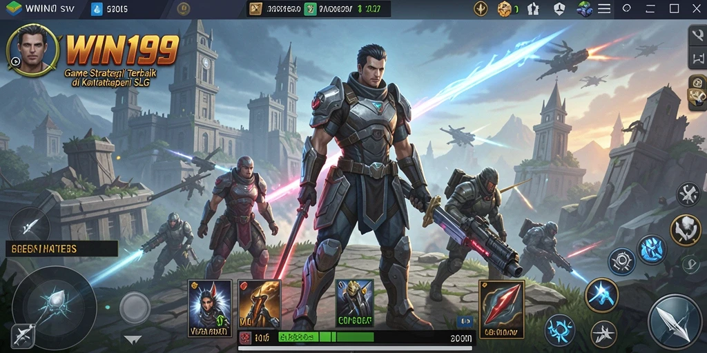 Tampilan gameplay menegangkan di WIN199 dengan strategi SLG.